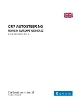 Raven CR7 Calibration Manual preview
