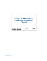 Preview for 1 page of Raven ISOBUS  Product Control Installation & Operation Manual