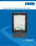 Raven OmniSeed Viper Pro Calibration & Operation Manual preview