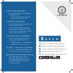 Preview for 2 page of Raven RTH-10 Installation Card