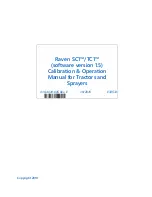 Raven SC1 Calibration & Operation Manual preview