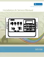 Preview for 1 page of Raven SCS-330 Installation & Service Manual