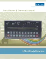 Raven SCS 450 Installation & Service Manual предпросмотр