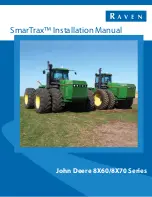 Предварительный просмотр 1 страницы Raven SmarTrax John Deere 8770 Installation Manual