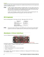 Preview for 6 page of Raven TM-1 Installation And Reference Manual