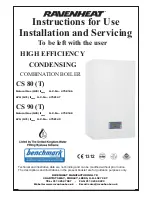 Ravenheat CS 80 Instructions For Use Installation And Servicing preview