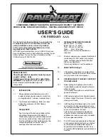 Preview for 1 page of Ravenheat CSI PRIMARY AAA User Manual