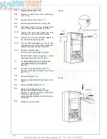 Preview for 32 page of Ravenheat Flue Boiler Installation And Servicing Instructions