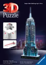 Preview for 1 page of Ravensburger 3D Puzzle Empire State Building Night Edition Manual