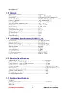 Предварительный просмотр 7 страницы Raveon RV-M8-UC series Technical Manual