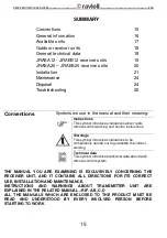 Preview for 15 page of ravioli JRAEA User Manual