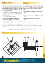 Preview for 2 page of ravioli PME Evolution Series Technical Sheet