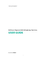 Preview for 1 page of Ravpower iPlugmate 32GB USB Lightning Flash Drive User Manual