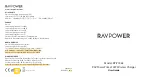 Ravpower Prime RP-PC063 User Manual preview