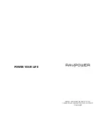 Ravpower RP-BC002 User Manual preview