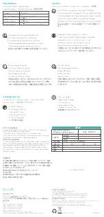 Preview for 3 page of Ravpower RP-PB134 User Manual