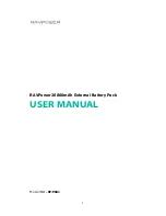 Ravpower RP-PB41 User Manual предпросмотр