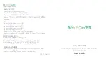 Ravpower RP-VC018 User Manual preview