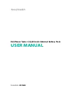 Ravpower Turbo+ RP-PB043 User Manual preview