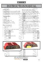 Предварительный просмотр 15 страницы Rawling 95158 Instruction Manual