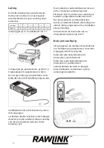 Preview for 12 page of RAWLINK 20481 Instruction Manual