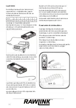 Preview for 54 page of RAWLINK 20481 Instruction Manual