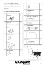 Preview for 19 page of RAWLINK 36101 Instruction Manual