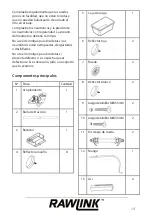 Preview for 29 page of RAWLINK 36101 Instruction Manual