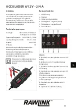 Preview for 43 page of RAWLINK 70746 Instruction Manual