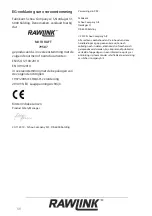 Preview for 56 page of RAWLINK 79587 Instruction Manual