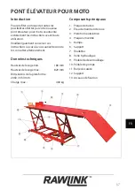 Preview for 57 page of RAWLINK 79587 Instruction Manual