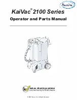 Preview for 1 page of Rawlins KaiVac 2100 Series Operator And Parts Manual