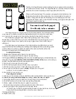 RAY-VIN SuperSmoker Instructions preview