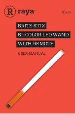 raya BRITE STIX SB-B User Manual preview