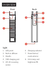 Предварительный просмотр 6 страницы raya BRITE STIX SB-B User Manual