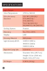 Preview for 16 page of raya FRB-NPF-18 User Manual