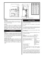 Предварительный просмотр 2 страницы Rayburn 200G/L Installation And Servicing Instructions