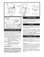 Предварительный просмотр 3 страницы Rayburn Heatranger 368K Installation And Servicing Instructions