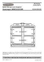 Preview for 2 page of Rayburn Heatranger 8120K Servicing Instructions