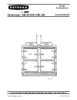 Rayburn Heatranger 8150K User Instruction preview