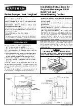 Preview for 12 page of Rayburn Heatranger 8150M Manual