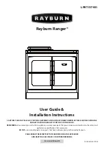 Rayburn LPRT 517931 User'S Manual & Installation Instructions предпросмотр