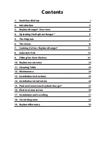 Предварительный просмотр 3 страницы Rayburn LPRT 517931 User'S Manual & Installation Instructions