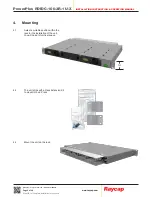 Preview for 6 page of Raycap PowerPlus RDIDC-100-3R-1U Series Installation Instructions Operations Manual