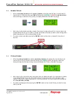 Preview for 16 page of Raycap PowerPlus System 100-3-1U Series Installation Instructions Operations Manual