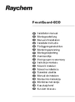 Raychem FrostGuard-ECO Installation Manual предпросмотр