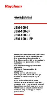 Raychem JBM-100-E Manual preview