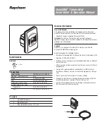 Raychem QuickStat Installation And Operating Manual preview