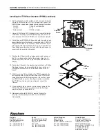 Preview for 2 page of Raychem TraceTek TTDM Installation Instructions