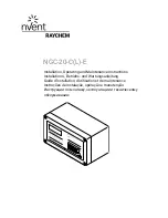 Preview for 1 page of Raychem vNent NGC-20-C-E Installation, Operating And Maintenance Instructions